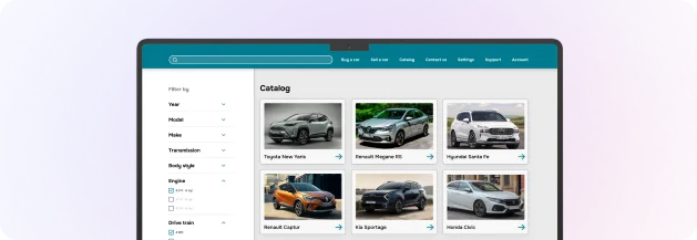 CRM system for a car reseller